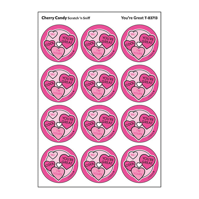 Youre Great/cherry Candy Stickers