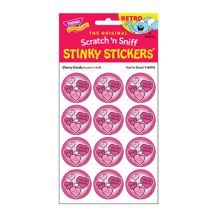 Youre Great/cherry Candy Stickers