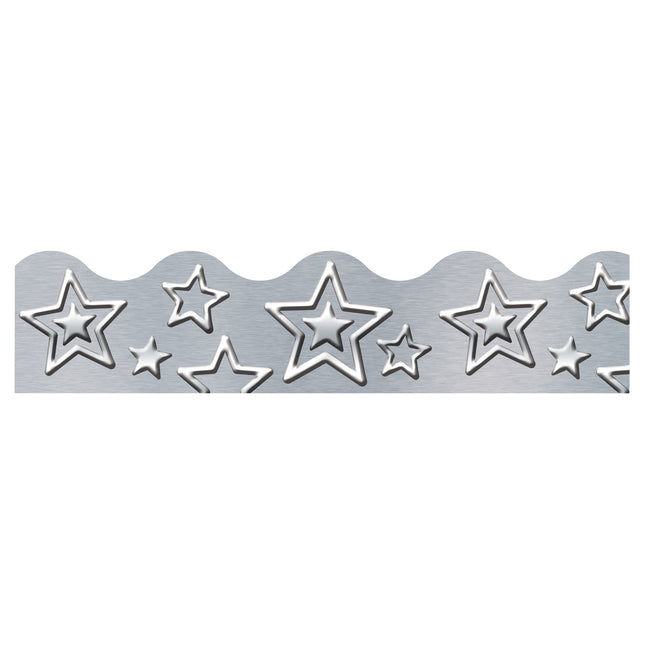 I ♥ Metal Silver Stars Terrific Trimmers
