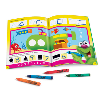 Get Ready for Kindergarten 1 Wipe-Off® Book, 28 Pages