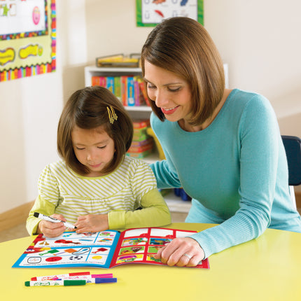 Get Ready for Kindergarten 1 Wipe-Off® Book, 28 Pages