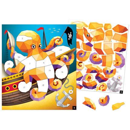 Ocean Life Modern Mosaics Stick to the Numbers