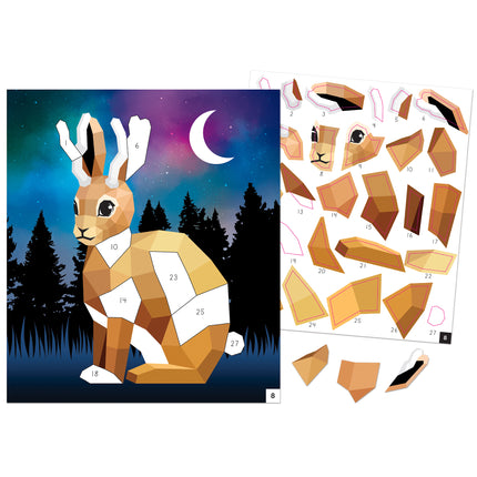 Magical Creatures Modern Mosaics Stick to the Numbers