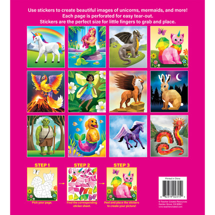 Magical Creatures Modern Mosaics Stick to the Numbers