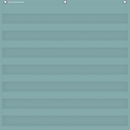 Calming Blue 7 Pocket Chart, 28" x 28"