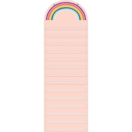 Oh Happy Day Rainbow 14 Pocket Chart