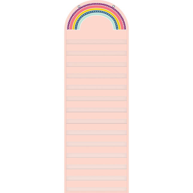 Oh Happy Day Rainbow 14 Pocket Chart