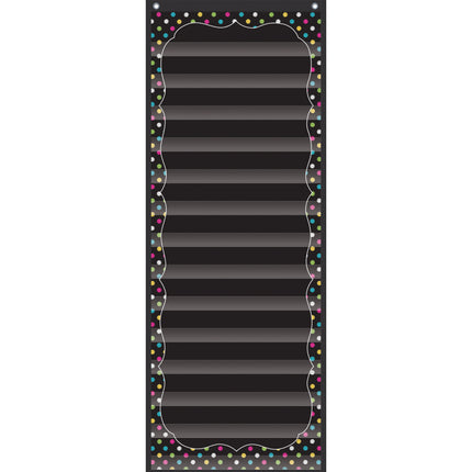 Chalkboard Brights 14 Pocket Daily Schedule Pocket Chart