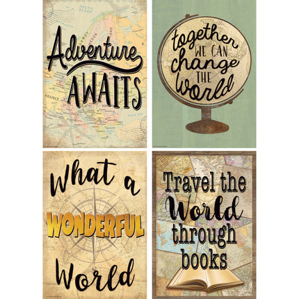 Travel the Map Posters