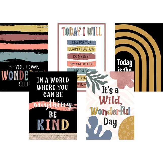 Wonderfully Wild Positive Posters