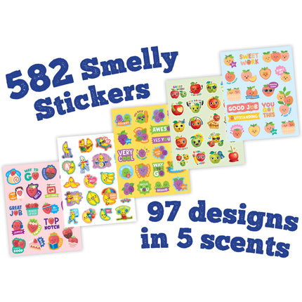Fruit Pop Smelly Stickers, 582 Stickers