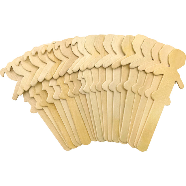 STEM Basics: People-Shaped Craft Sticks