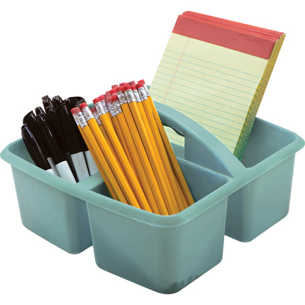 Calming Blue Plastic Storage Caddy