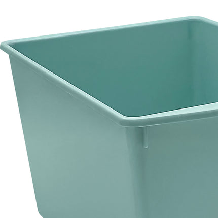 Calming Blue Plastic Bin Multi-purpose
