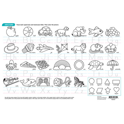 Alphabet Learning Mat