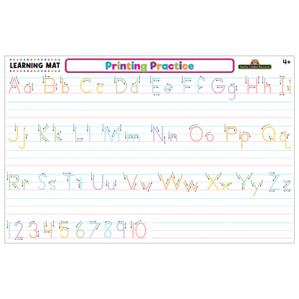 Printing Practice Learning Mat