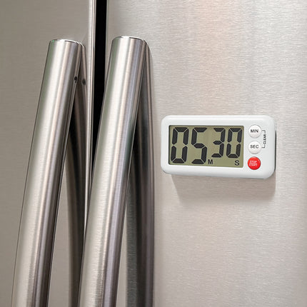 White Magnetic Digital Class Timer