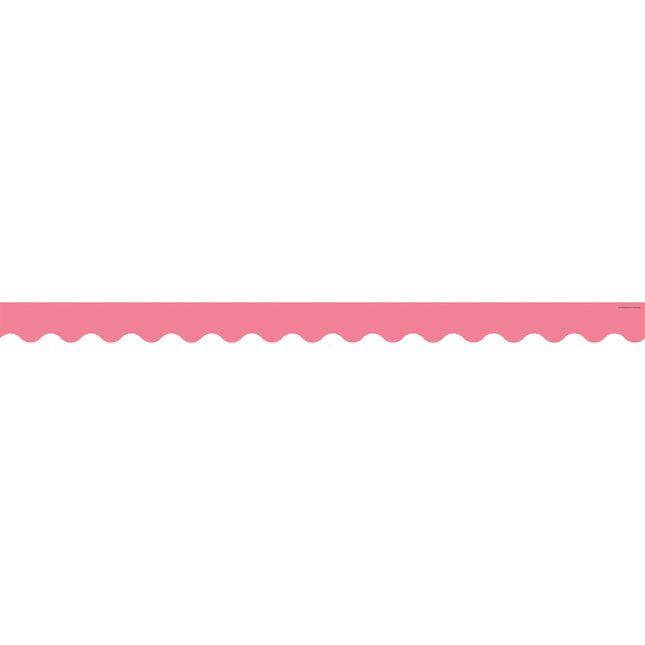 Light Pink Scalloped Border Trim