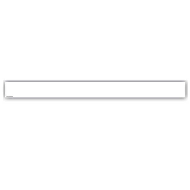 White Straight Border Trim