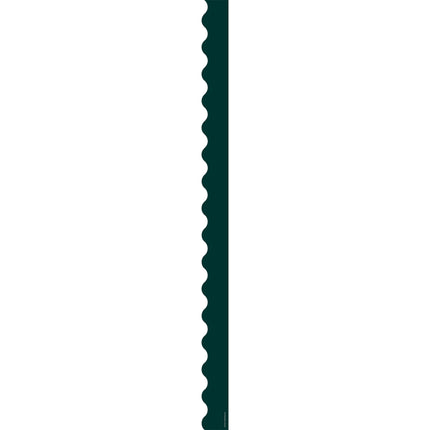 Hunter Green Scalloped Border Trim, 35 Feet Per Pack, 6 Packs