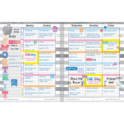 Watercolor Lesson Plan and Record Book