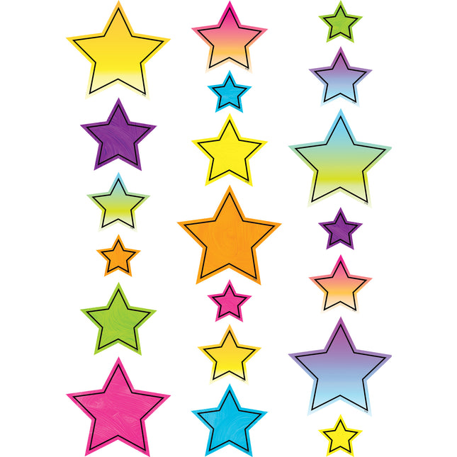 Brights 4Ever Star Accents, Assorted Sizes