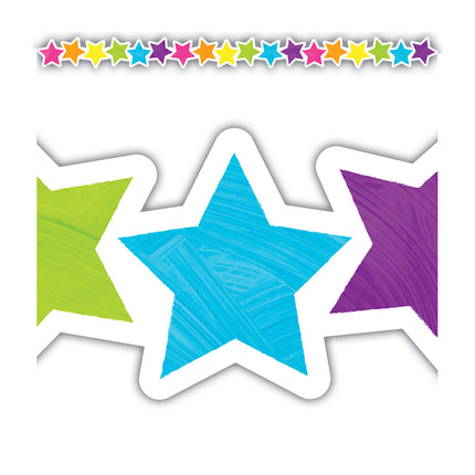 Brights 4Ever Stars Die-Cut Border Trim