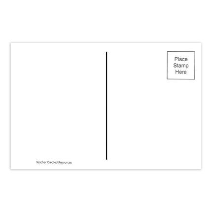 Colorful Paw Prints Postcards, Pack of 30