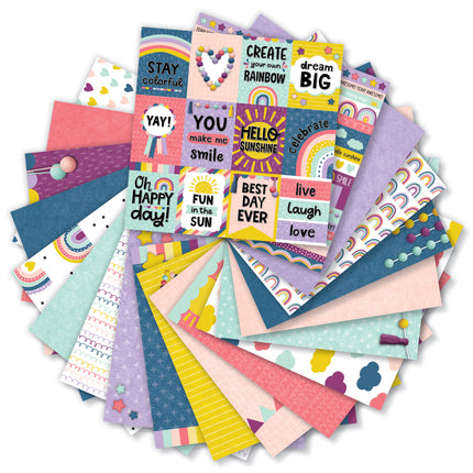 Oh Happy Day Project Paper, 12" x 12",
