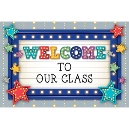 Marquee Welcome Postcards, Pack of 30