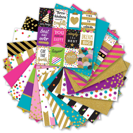 Confetti Project Paper, 12" x 12"