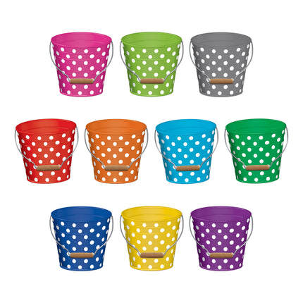 Polka Dots Buckets Accents
