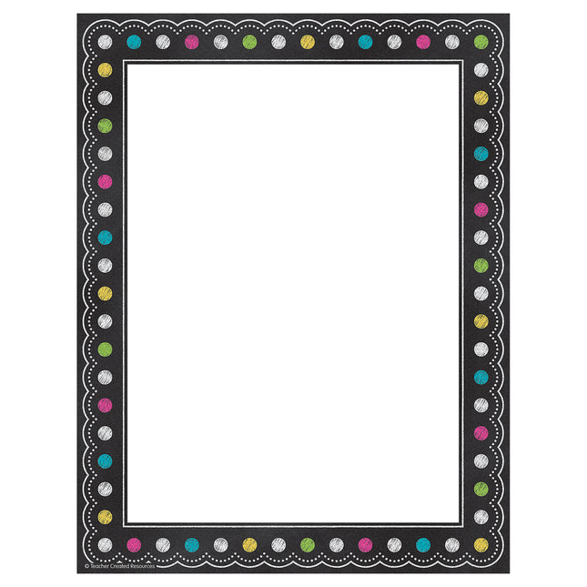 Chalkboard Brights Computer Paper