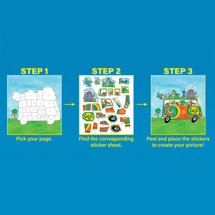 Pete The Cat Modern Mosaics Stick to the Numbers