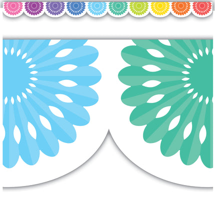 Colorful Fiesta Die-cut Border Trim