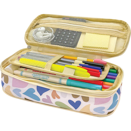 Hearts Pencil Case