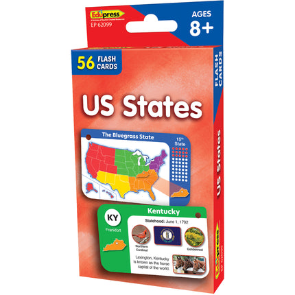 Us States Flash Cards