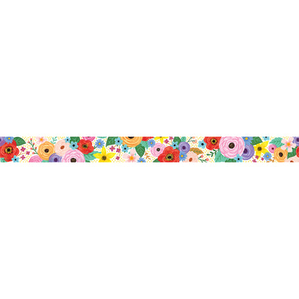 Wildflowers Straight Border Trim