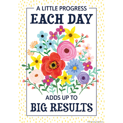 Wildflowers Positive Sayings Small Poster Pack, 11" x 15-3/4", Pack of 12