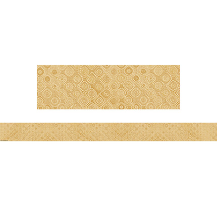 Golden Textile Straight Border Trim Wonderfully Wild