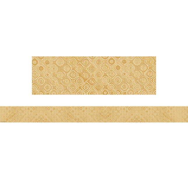 Golden Textile Straight Border Trim Wonderfully Wild