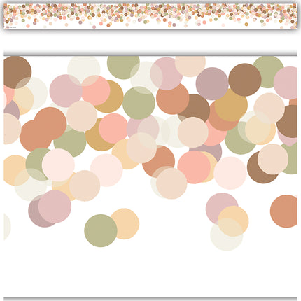 Calming Confetti Trim Straight