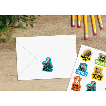 Go Wild Animals Stickers