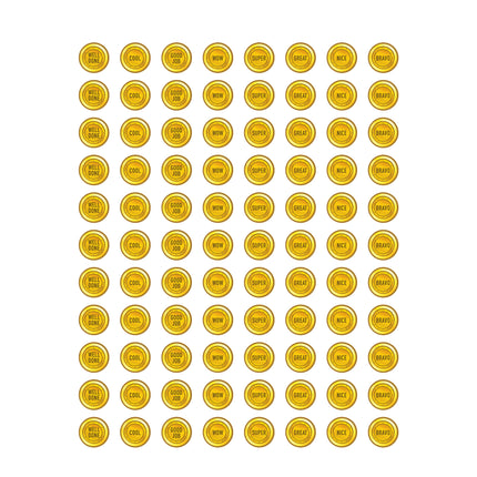 Treasure Hunt Reward Trackers With Stickers