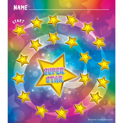 Treasure Hunt Reward Trackers With Stickers