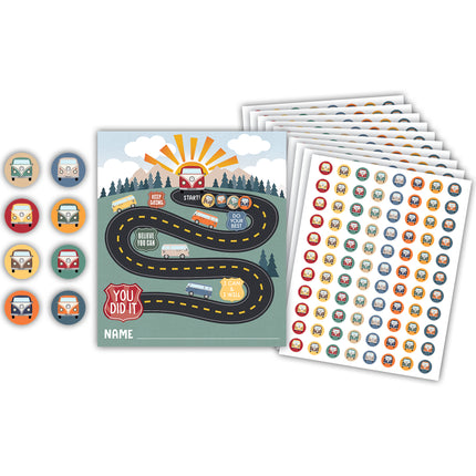 Moving Mountains Reward Trackers With Stickers