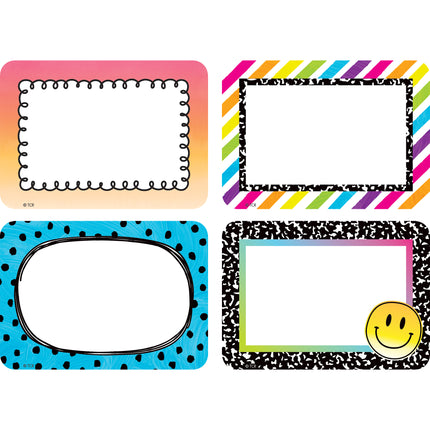 Brights 4Ever Name Tags / Labels - Multi-Pack