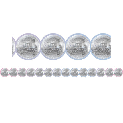 Disco Balls Diecut Border Trim