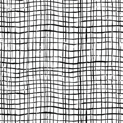 Peel and Stick Decorative Paper Roll, 17-1/2" x 10 ft, Black Freestyle Grid