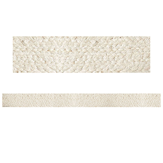 Everyone is Welcome Woven Straight Border Trim